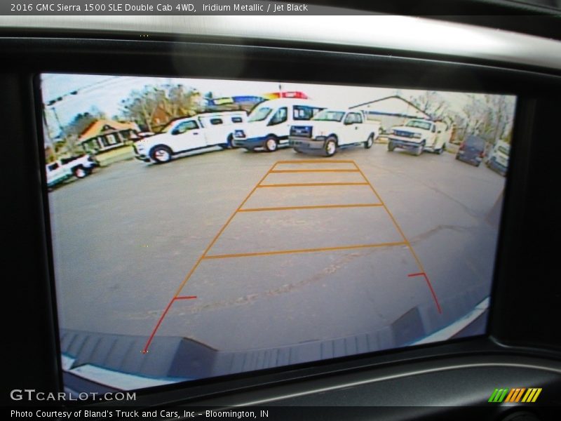 Iridium Metallic / Jet Black 2016 GMC Sierra 1500 SLE Double Cab 4WD