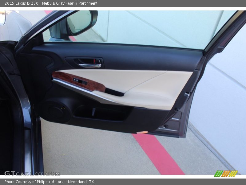 Nebula Gray Pearl / Parchment 2015 Lexus IS 250