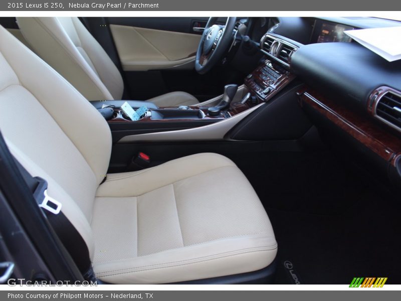 Nebula Gray Pearl / Parchment 2015 Lexus IS 250