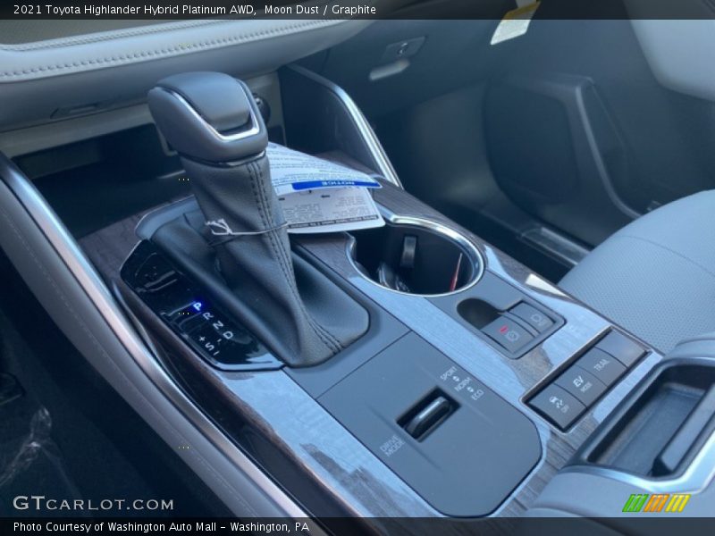  2021 Highlander Hybrid Platinum AWD ECVT Automatic Shifter