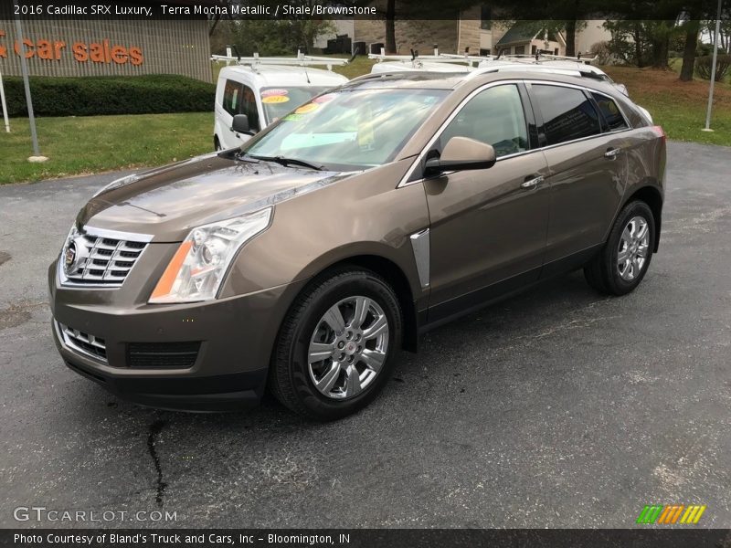Terra Mocha Metallic / Shale/Brownstone 2016 Cadillac SRX Luxury
