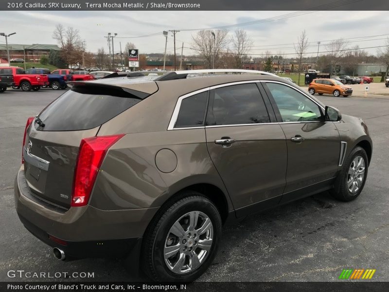 Terra Mocha Metallic / Shale/Brownstone 2016 Cadillac SRX Luxury