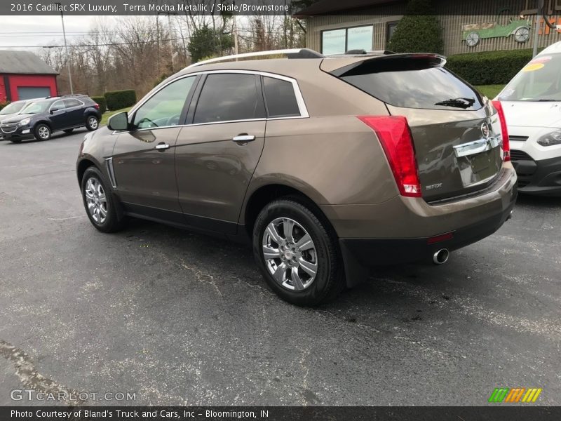 Terra Mocha Metallic / Shale/Brownstone 2016 Cadillac SRX Luxury