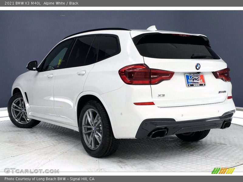 Alpine White / Black 2021 BMW X3 M40i