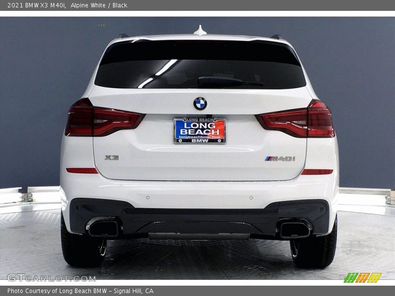 Alpine White / Black 2021 BMW X3 M40i