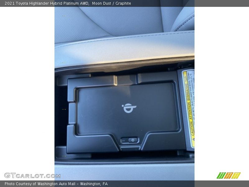 Moon Dust / Graphite 2021 Toyota Highlander Hybrid Platinum AWD