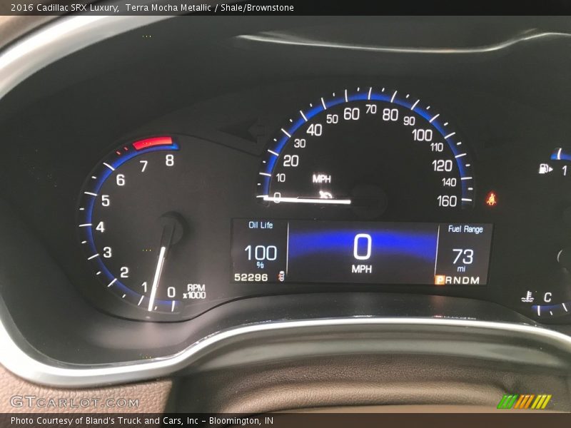 Terra Mocha Metallic / Shale/Brownstone 2016 Cadillac SRX Luxury
