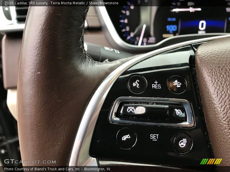 Terra Mocha Metallic / Shale/Brownstone 2016 Cadillac SRX Luxury