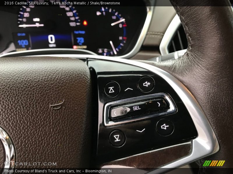 Terra Mocha Metallic / Shale/Brownstone 2016 Cadillac SRX Luxury
