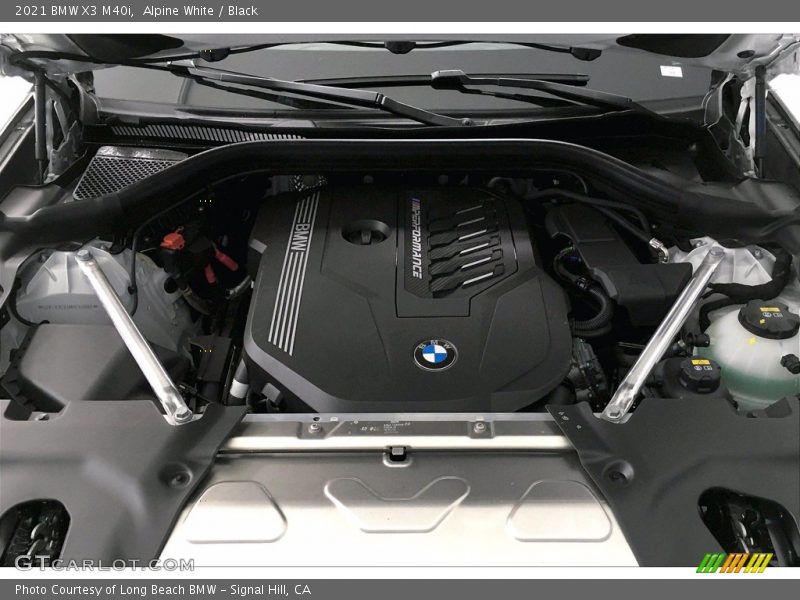 Alpine White / Black 2021 BMW X3 M40i