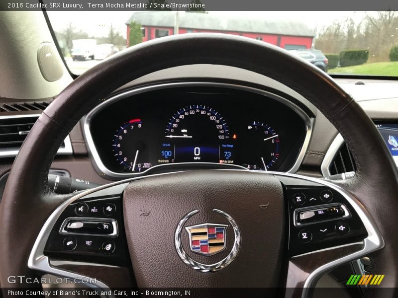 Terra Mocha Metallic / Shale/Brownstone 2016 Cadillac SRX Luxury