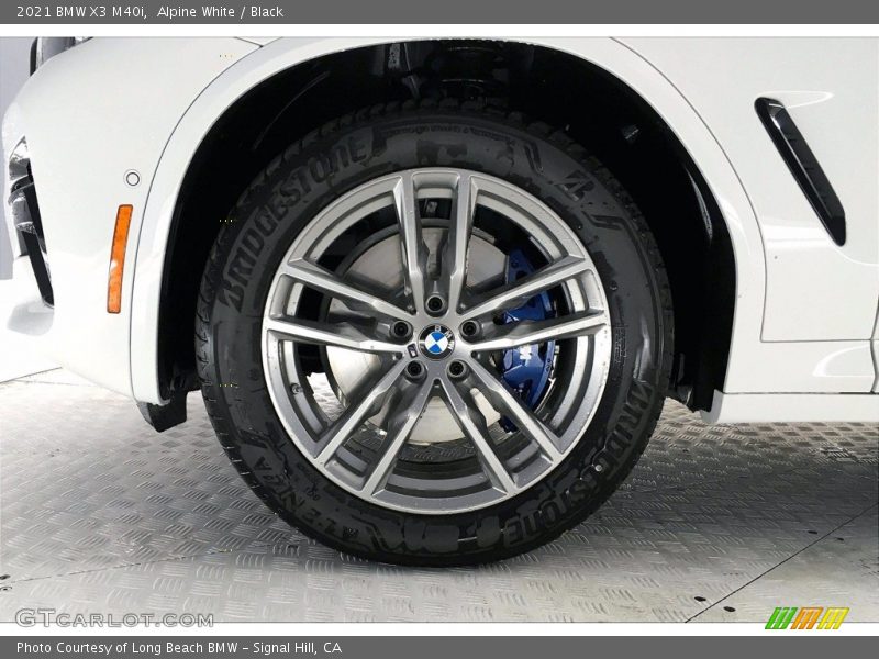 Alpine White / Black 2021 BMW X3 M40i