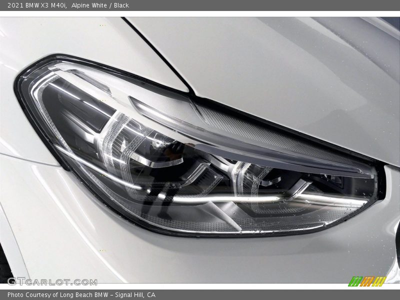 Alpine White / Black 2021 BMW X3 M40i
