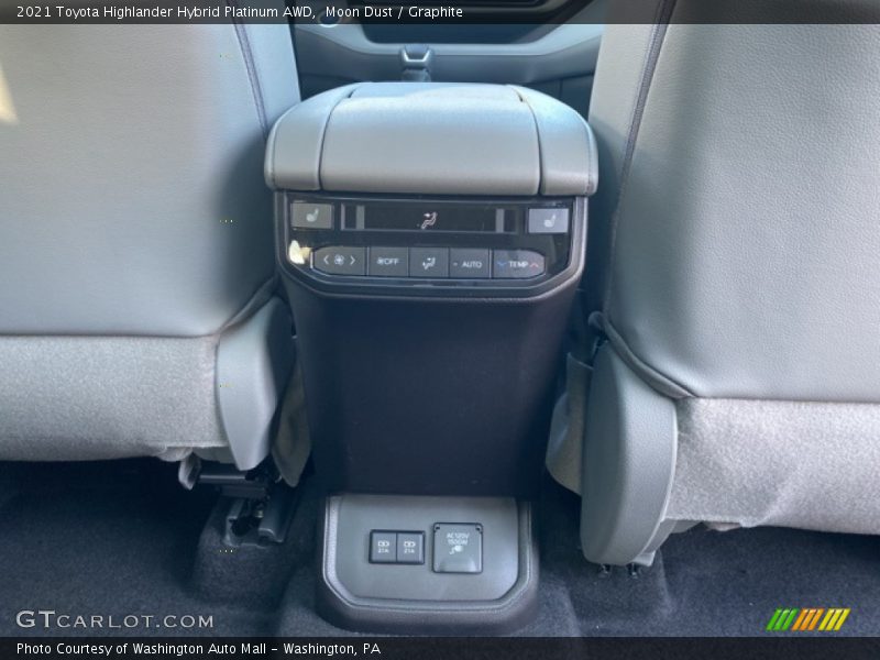 Moon Dust / Graphite 2021 Toyota Highlander Hybrid Platinum AWD