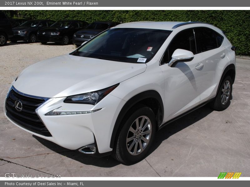Eminent White Pearl / Flaxen 2017 Lexus NX 200t