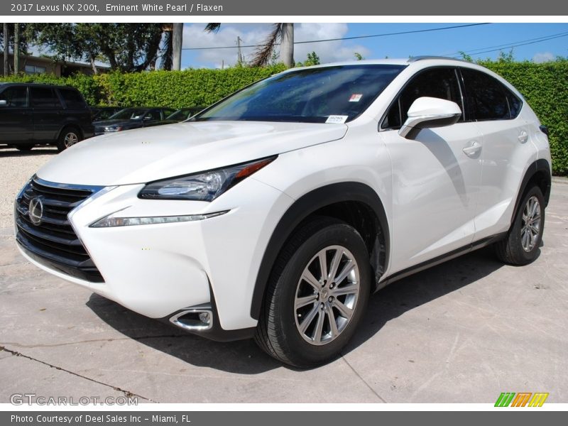 Eminent White Pearl / Flaxen 2017 Lexus NX 200t