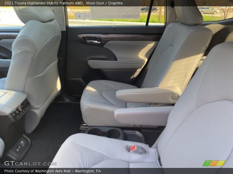 Moon Dust / Graphite 2021 Toyota Highlander Hybrid Platinum AWD