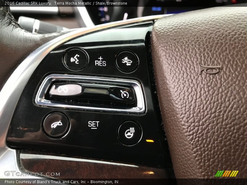 Terra Mocha Metallic / Shale/Brownstone 2016 Cadillac SRX Luxury