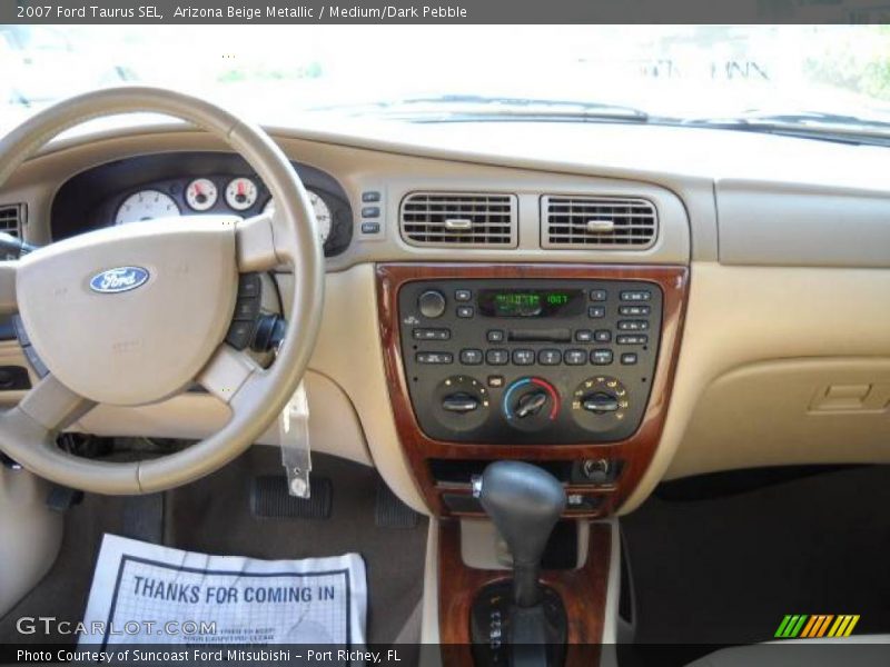 Arizona Beige Metallic / Medium/Dark Pebble 2007 Ford Taurus SEL