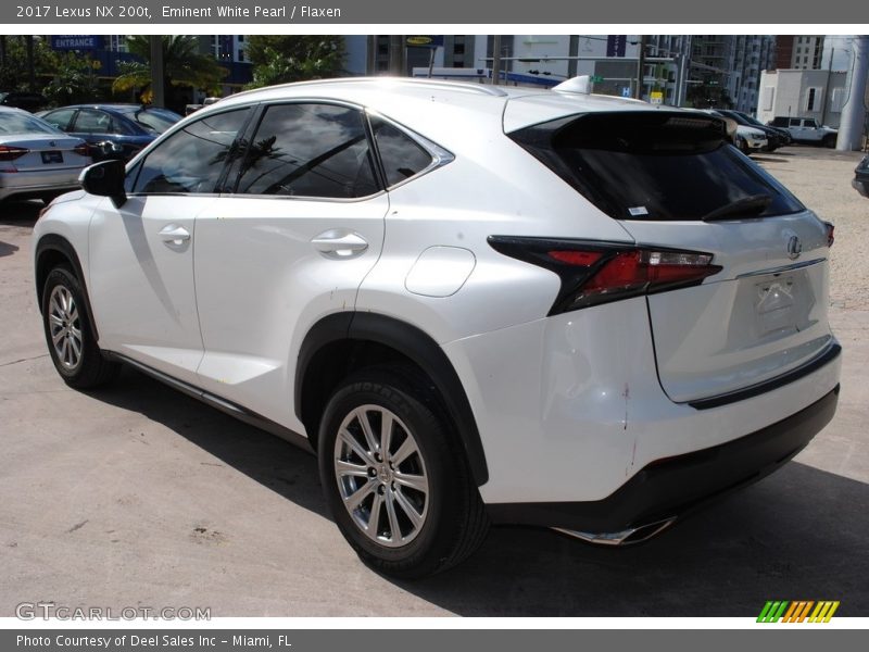 Eminent White Pearl / Flaxen 2017 Lexus NX 200t