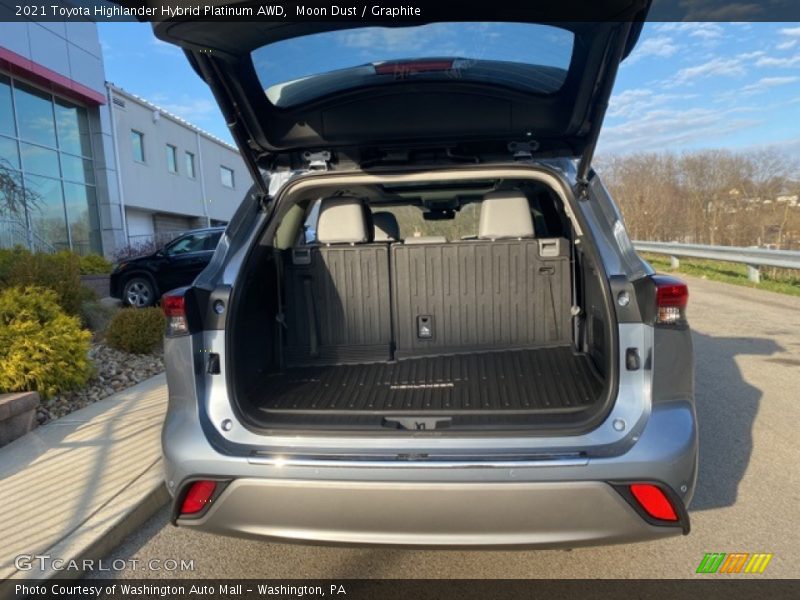 Moon Dust / Graphite 2021 Toyota Highlander Hybrid Platinum AWD