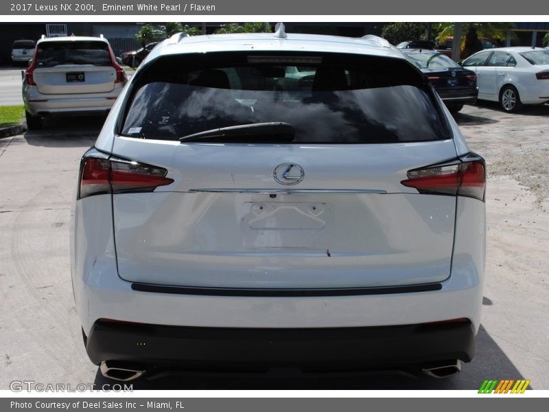 Eminent White Pearl / Flaxen 2017 Lexus NX 200t