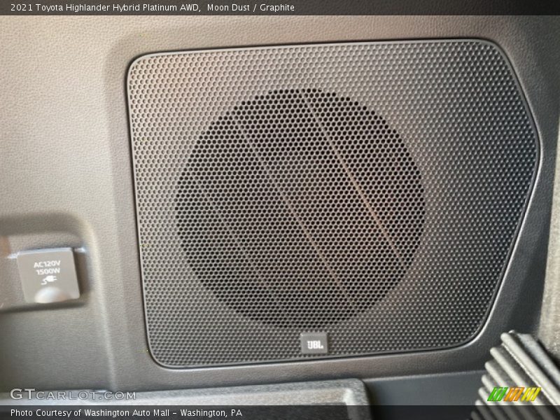 Moon Dust / Graphite 2021 Toyota Highlander Hybrid Platinum AWD