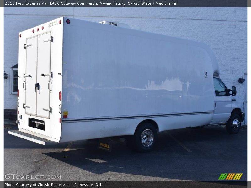 Oxford White / Medium Flint 2016 Ford E-Series Van E450 Cutaway Commercial Moving Truck
