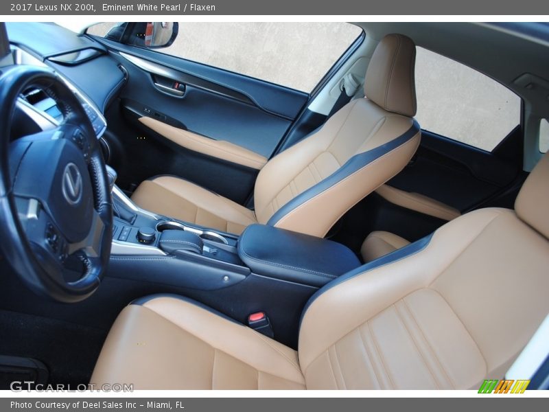 Eminent White Pearl / Flaxen 2017 Lexus NX 200t