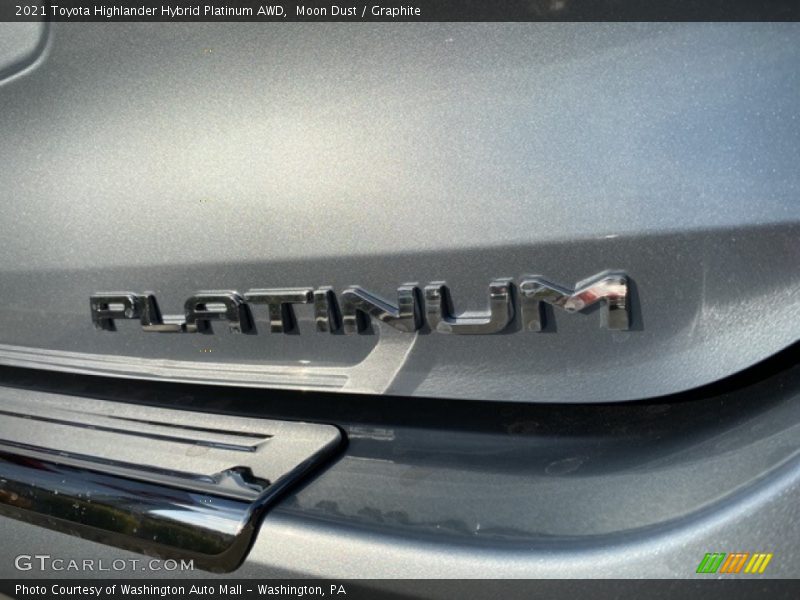  2021 Highlander Hybrid Platinum AWD Logo