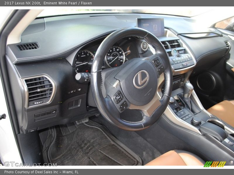 Eminent White Pearl / Flaxen 2017 Lexus NX 200t