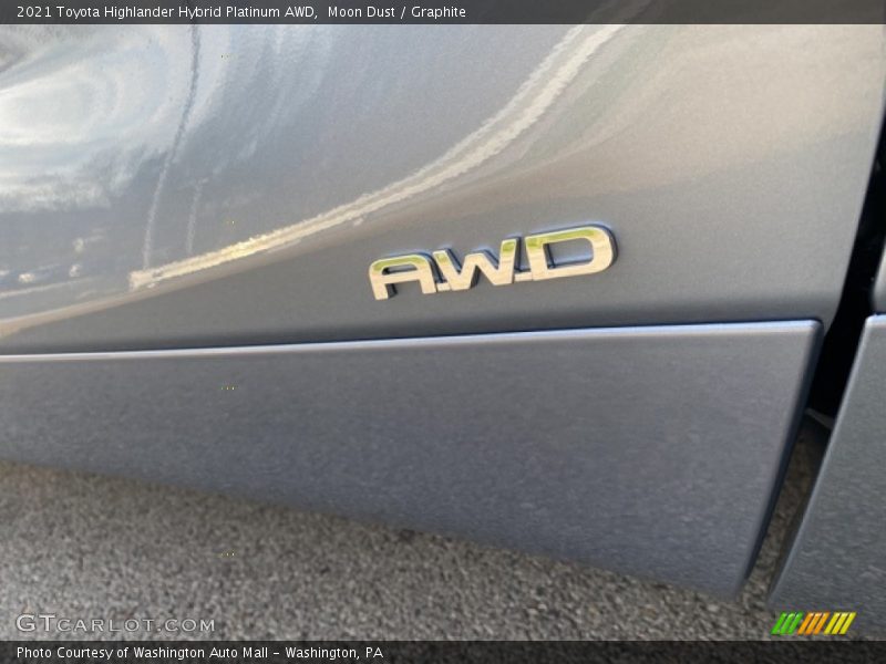  2021 Highlander Hybrid Platinum AWD Logo