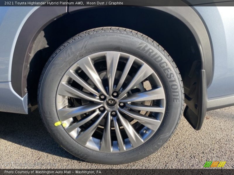  2021 Highlander Hybrid Platinum AWD Wheel