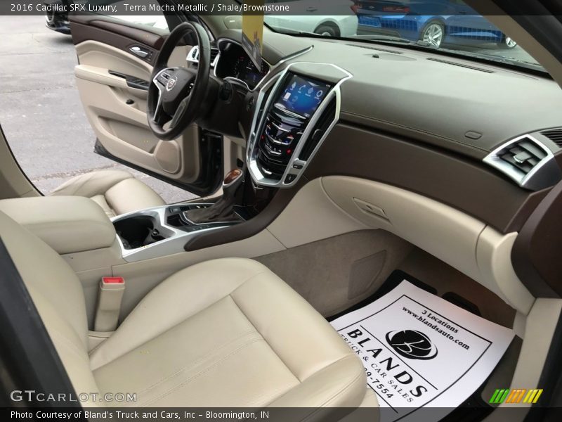 Terra Mocha Metallic / Shale/Brownstone 2016 Cadillac SRX Luxury