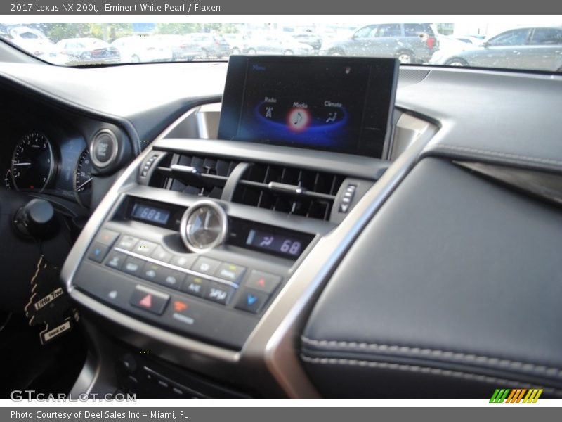 Eminent White Pearl / Flaxen 2017 Lexus NX 200t