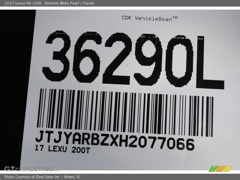 Eminent White Pearl / Flaxen 2017 Lexus NX 200t