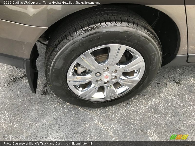 Terra Mocha Metallic / Shale/Brownstone 2016 Cadillac SRX Luxury