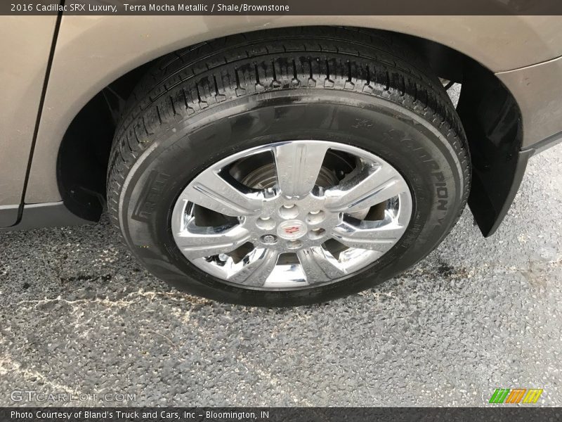 Terra Mocha Metallic / Shale/Brownstone 2016 Cadillac SRX Luxury