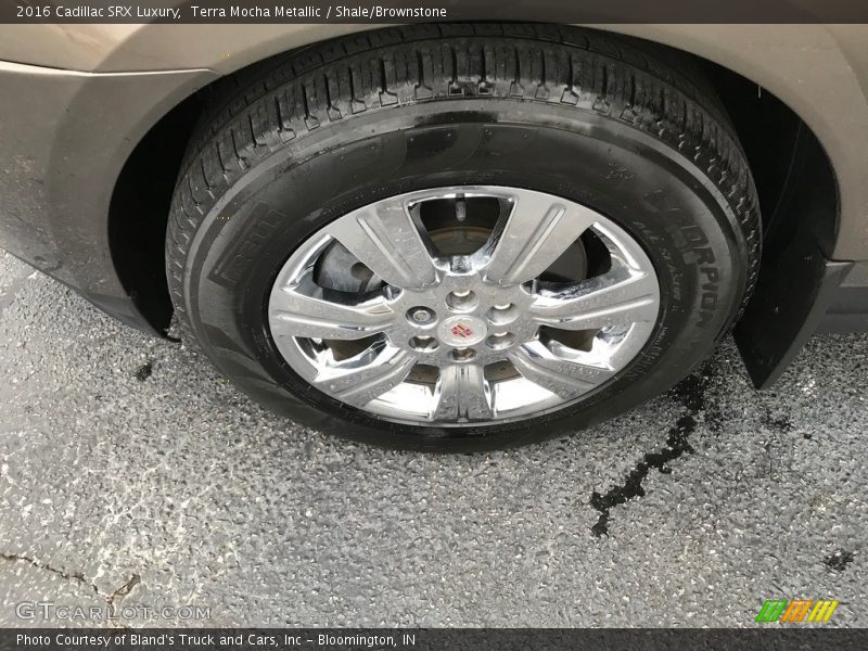 Terra Mocha Metallic / Shale/Brownstone 2016 Cadillac SRX Luxury