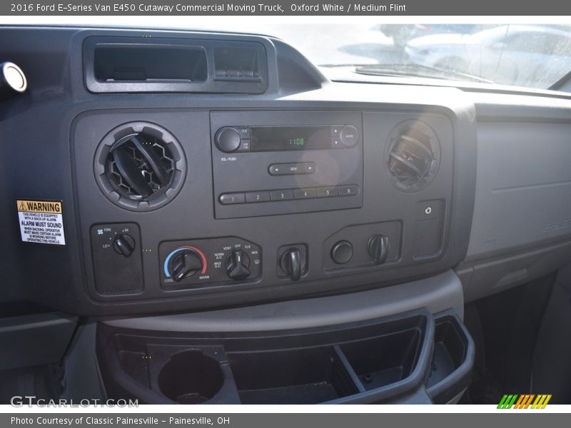 Oxford White / Medium Flint 2016 Ford E-Series Van E450 Cutaway Commercial Moving Truck