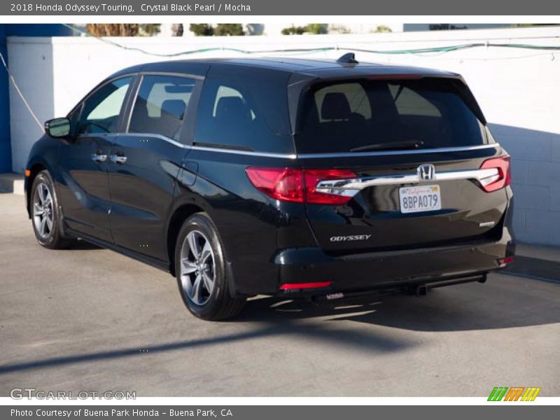 Crystal Black Pearl / Mocha 2018 Honda Odyssey Touring