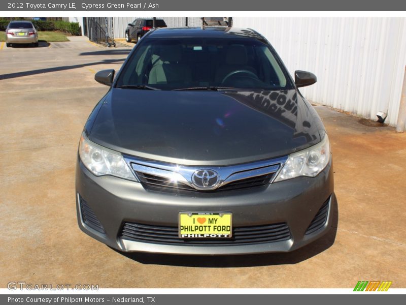 Cypress Green Pearl / Ash 2012 Toyota Camry LE