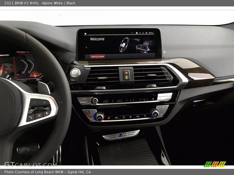 Alpine White / Black 2021 BMW X3 M40i