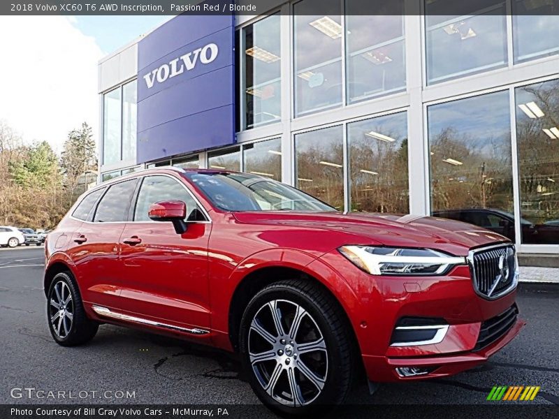Front 3/4 View of 2018 XC60 T6 AWD Inscription