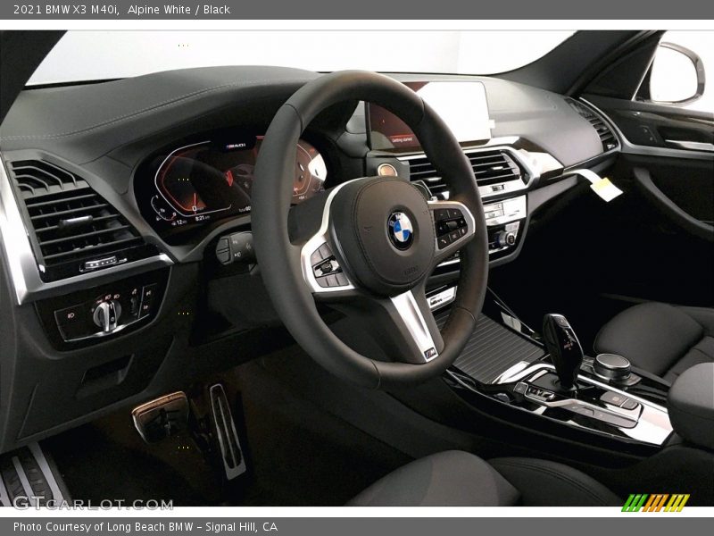 Alpine White / Black 2021 BMW X3 M40i