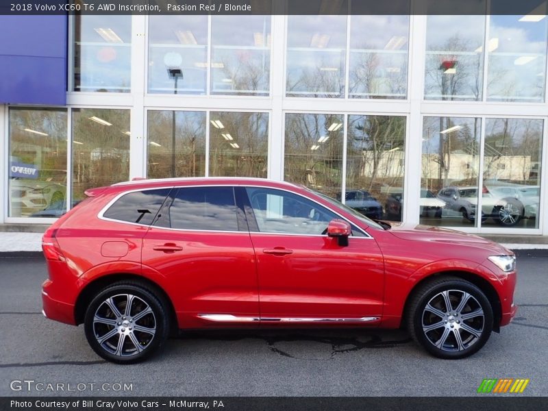  2018 XC60 T6 AWD Inscription Passion Red
