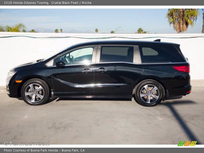Crystal Black Pearl / Mocha 2018 Honda Odyssey Touring