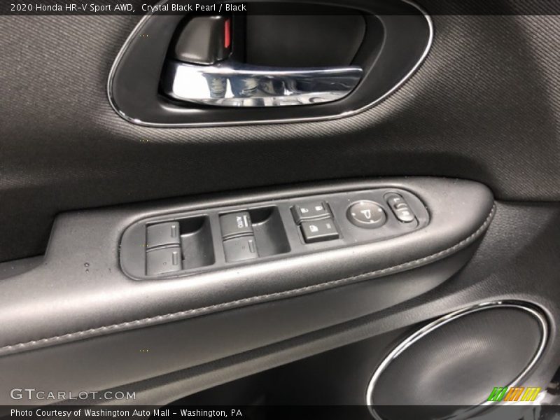 Crystal Black Pearl / Black 2020 Honda HR-V Sport AWD