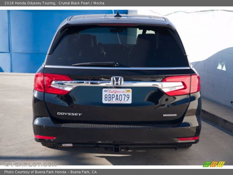 Crystal Black Pearl / Mocha 2018 Honda Odyssey Touring