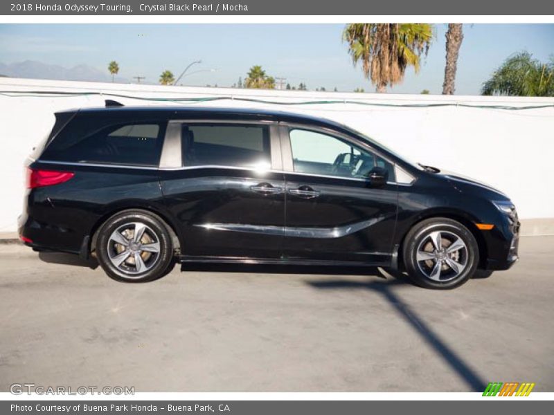 Crystal Black Pearl / Mocha 2018 Honda Odyssey Touring